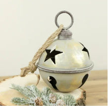 Load image into Gallery viewer, Jumbo Oversized Brushed Gold Sleigh Jingle Bell ~ Large 10"