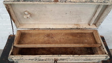 Load image into Gallery viewer, Early Antique White Trunk/Chest | Vintage Character