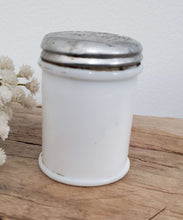 Load image into Gallery viewer, Antique McBrady &amp; Co. Milk Glass Jar | Vintage Character
