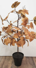 Load image into Gallery viewer, Old Maple Leaves 33" Tree Fall Decor Aged Dried Leaves | Vintage Character