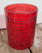 Load image into Gallery viewer, Vintage Style Red Short Glasses Set of 4 | Vintage Character
