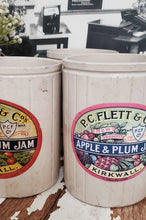 Load image into Gallery viewer, Antique European Jam Jar Crock w/ Label | Vintage Character