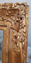 Load image into Gallery viewer, Antique Gold Ornate Mirrored Frame