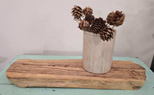 Load image into Gallery viewer, Vintage Chopping PINE Board Pedestal