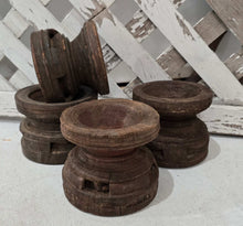 Load image into Gallery viewer, Antique Seed Spreader Candle Holder