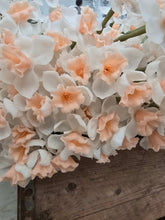 Load image into Gallery viewer, Faux Blush Pink Easter Narcissus Flower Bunch