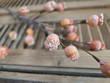 Load image into Gallery viewer, Faux Pink Pod Stem