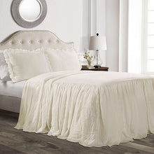 Load image into Gallery viewer, Farmhouse Bedding Set with 30" Drop | Vintage Character