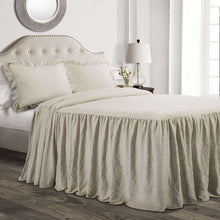 Load image into Gallery viewer, Farmhouse Bedding Set with 30" Drop | Vintage Character