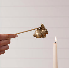 Load image into Gallery viewer, Gold Rabbit Candle Snuffer