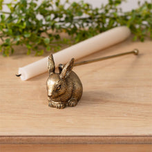 Load image into Gallery viewer, Gold Rabbit Candle Snuffer