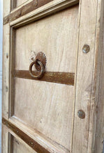 Load image into Gallery viewer, Antique Pair of Egyptian Wood Stripped Pordandar Pine Doors ~Ships Free | Vintage Character