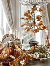 Load image into Gallery viewer, Old Maple Leaves 33" Tree Fall Decor Aged Dried Leaves