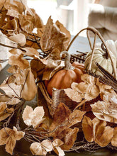 Load image into Gallery viewer, Old Maple Leaves 48" Fall Stem/Spray/Branch Aged Dried Leaves | Vintage Character