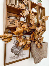 Load image into Gallery viewer, Old Maple Leaves 48" Fall Stem/Spray/Branch Aged Dried Leaves | Vintage Character