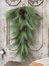 Load image into Gallery viewer, Christmas Long Needle Pine Swag | Vintage Character