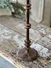 Load image into Gallery viewer, Oasis Pillar Candle Holder Set of 3 Distressed Finish