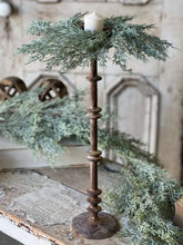 Load image into Gallery viewer, Oasis Pillar Candle Holder Set of 3 Distressed Finish