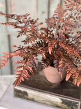 Load image into Gallery viewer, Fall Potted Autumn Fern ~ Rust