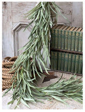 Load image into Gallery viewer, Green Grass Serene Shoals Garland 5' | Vintage Character