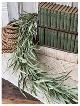 Load image into Gallery viewer, Green Grass Serene Shoals Garland 5' | Vintage Character