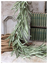 Load image into Gallery viewer, Green Grass Serene Shoals Garland 5' | Vintage Character