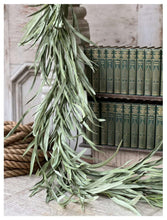 Load image into Gallery viewer, Green Grass Serene Shoals Garland 5' | Vintage Character