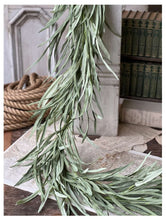 Load image into Gallery viewer, Green Grass Serene Shoals Garland 5' | Vintage Character
