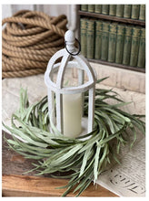 Load image into Gallery viewer, Green Grass Serene Shoals Candle Ring | Vintage Character