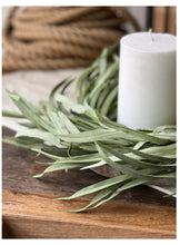 Load image into Gallery viewer, Green Grass Serene Shoals Candle Ring | Vintage Character
