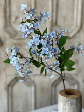 Load image into Gallery viewer, Canterbury Blue Mist Hydrangea Spray | Vintage Character