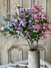 Load image into Gallery viewer, Canterbury Blue Mist Hydrangea Spray | Vintage Character