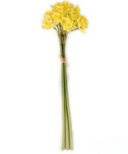 Load image into Gallery viewer, Faux Buttercup Yellow Easter Narcissus Flower Bunch