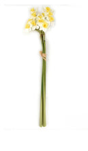 Load image into Gallery viewer, Faux Sunshine Yellow Easter Narcissus Flower Bunch