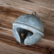 Load image into Gallery viewer, Oversized Weathered  Sleigh Jingle Bell ~ Medium | Vintage Character
