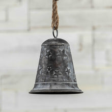 Load image into Gallery viewer, Christmas Small Star Metal Cylinder Bell