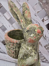 Load image into Gallery viewer, Aged Gathering Rabbit Statue