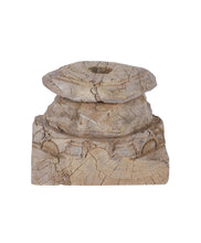 Load image into Gallery viewer, Antique Bleached Wood Capital