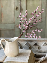 Load image into Gallery viewer, Blushing Pink Catkin Willow Bud Stem