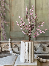 Load image into Gallery viewer, Blushing Pink Catkin Willow Bud Stem