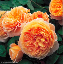 Load image into Gallery viewer, Crown Princess Margareta English Climbing Rose ~ David Austin 3 Gallon