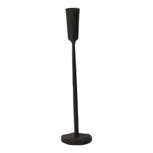 Load image into Gallery viewer, Davina Black Metal Candlestick Set of 3
