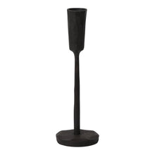 Load image into Gallery viewer, Davina Black Metal Candlestick Set of 3