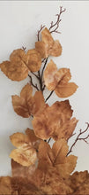 Load image into Gallery viewer, Old Maple Leaves 48" Fall Stem/Spray/Branch Aged Dried Leaves | Vintage Character