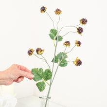 Load image into Gallery viewer, Faux Wild Blackberry Spray Stem | Vintage Character