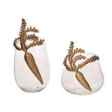 Load image into Gallery viewer, Gold Gilded Carrot Vase ~ Large