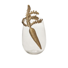 Load image into Gallery viewer, Gold Gilded Carrot Vase ~ Large