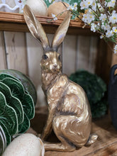 Load image into Gallery viewer, Gold Hare Rabbit ~ Standing