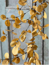 Load image into Gallery viewer, Fall Yellow Penny Leaf Garland