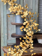 Load image into Gallery viewer, Fall Yellow Penny Leaf Garland